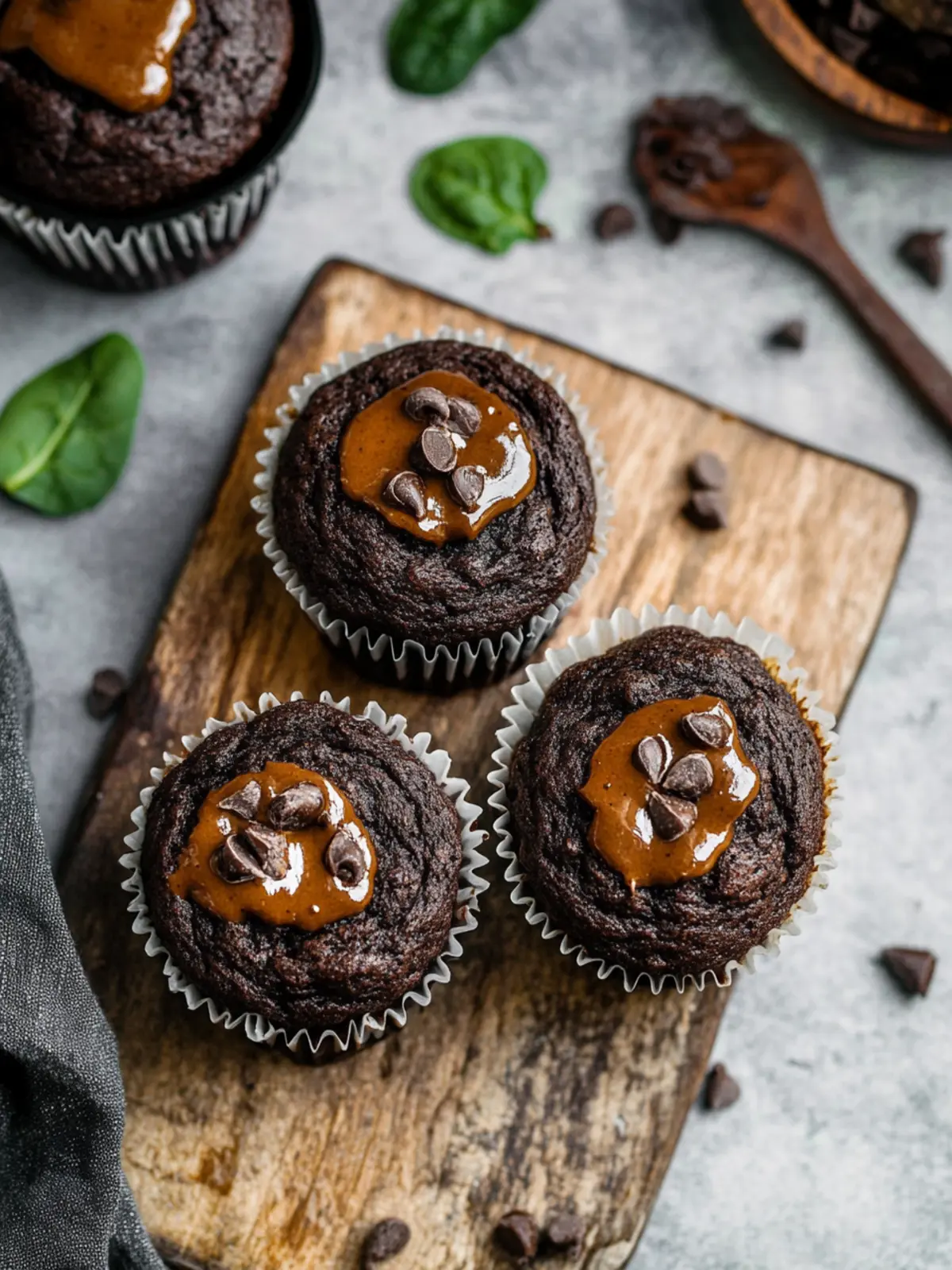 Delicious Chocolate Spinach Muffins That Kids Will Love 4 Chocolate Spinach Muffins