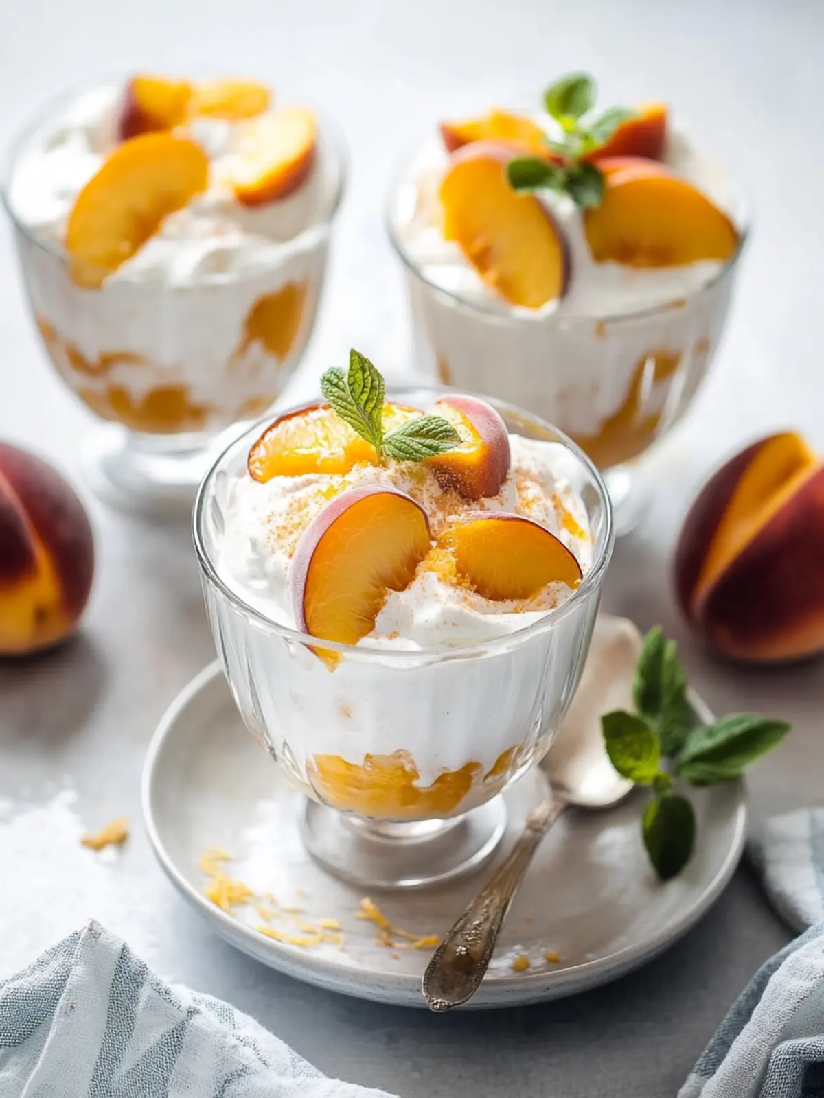 Delicious Peaches and Cream: A Refreshing Summer Treat 2 Peaches and Cream