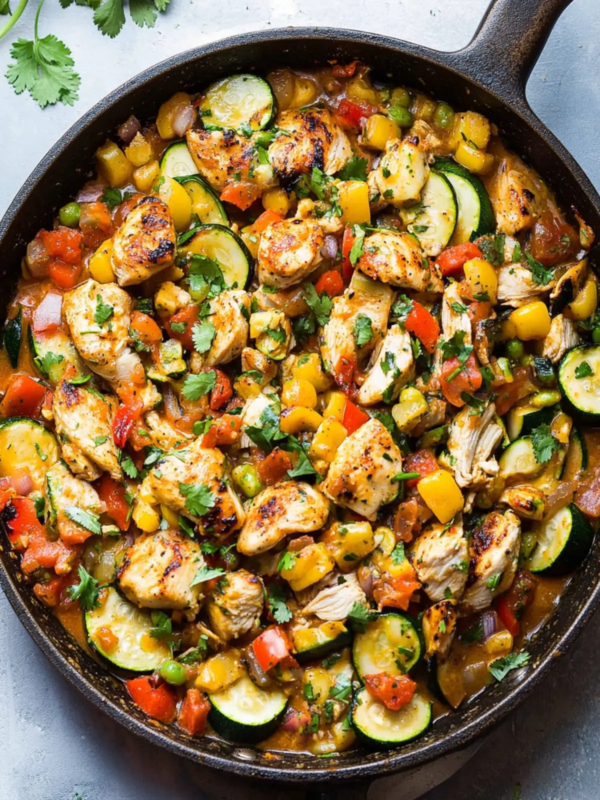 Savor the Flavor: Tex Mex Chicken and Zucchini Delight 5 Tex Mex Chicken and Zucchini