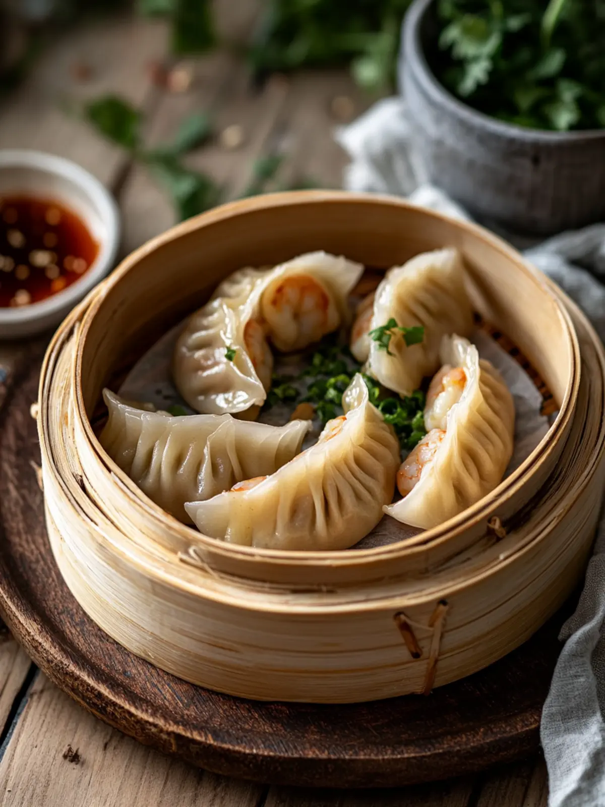 Succulent Pork and Shrimp Dumplings Better Than Takeout 4 Pork and Shrimp Dumplings