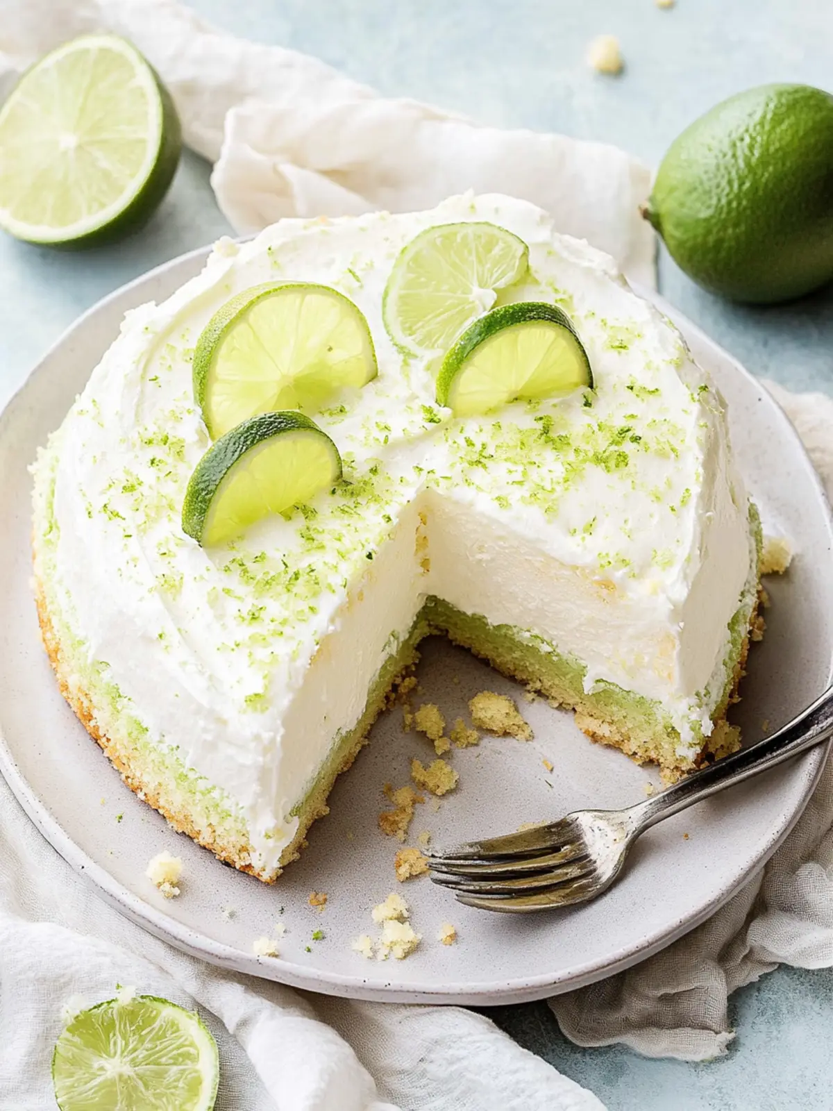 Moist Lime Cake: Your Quick Recipe for Festive Flavor 4 Lime Cake