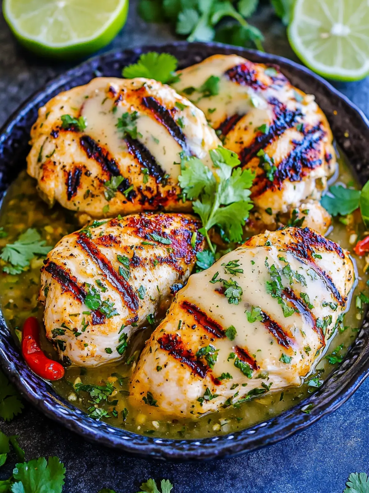 Grilled Salsa Verde Pepper Jack Chicken: Flavor-Packed Joy 3 Grilled Salsa Verde Pepper Jack Chicken