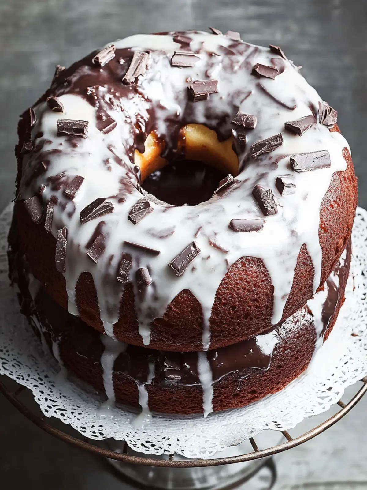 Decadent Chocolate Donut Cake That’ll Impress Your Guests 2 Chocolate Donut Cake