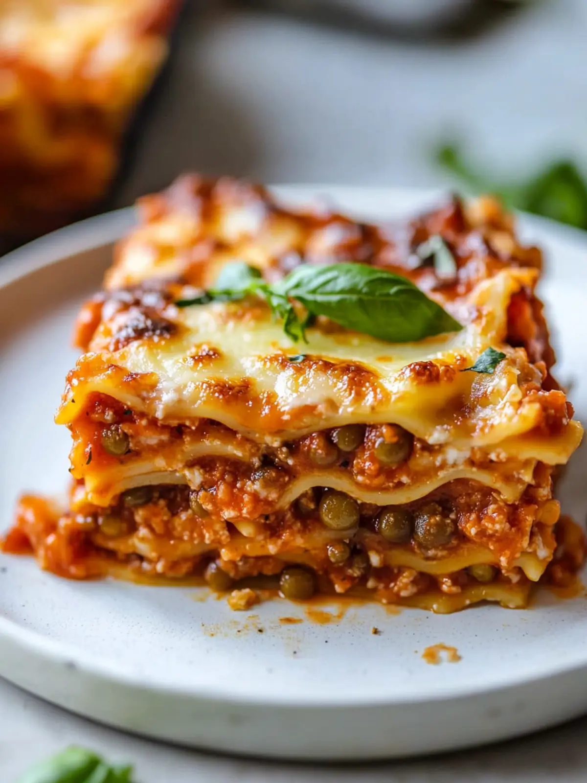 Mouthwatering Lentil Lasagna Your Family Will Love 5 Lentil Lasagna