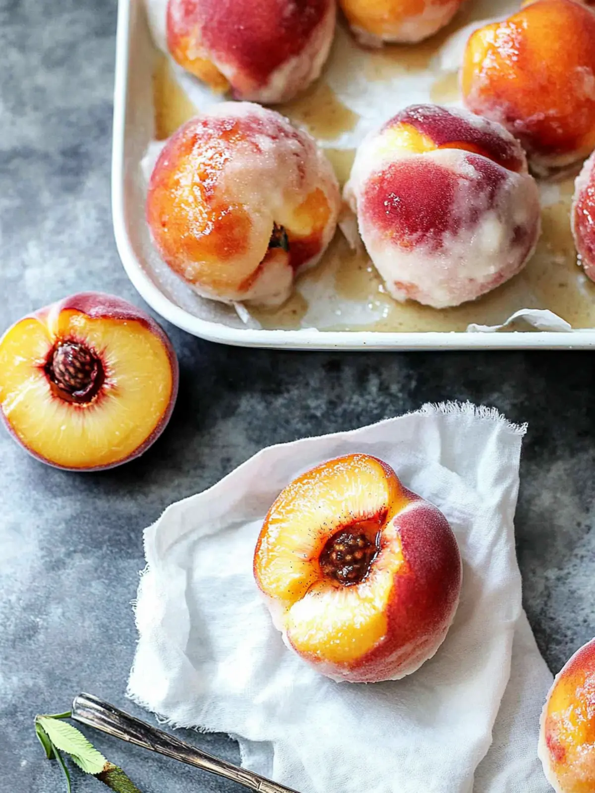 Sweet Cinnamon Sugar Baked Peaches: The Perfect Summer Treat 3 Cinnamon Sugar Baked Peaches