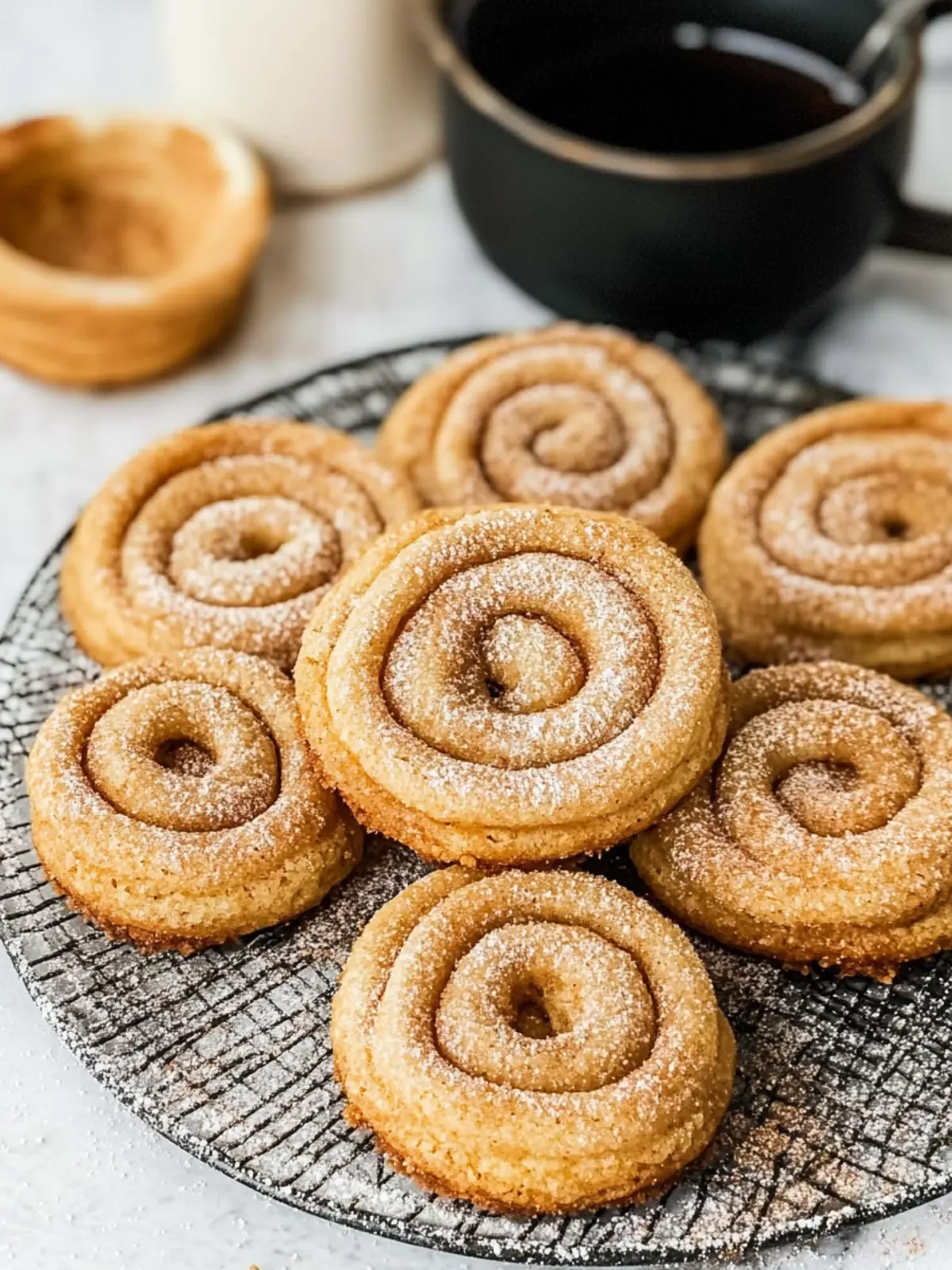 Delicious Thick Churro Cookies with Creamy Frosting Bliss 4 Thick Churro Cookies