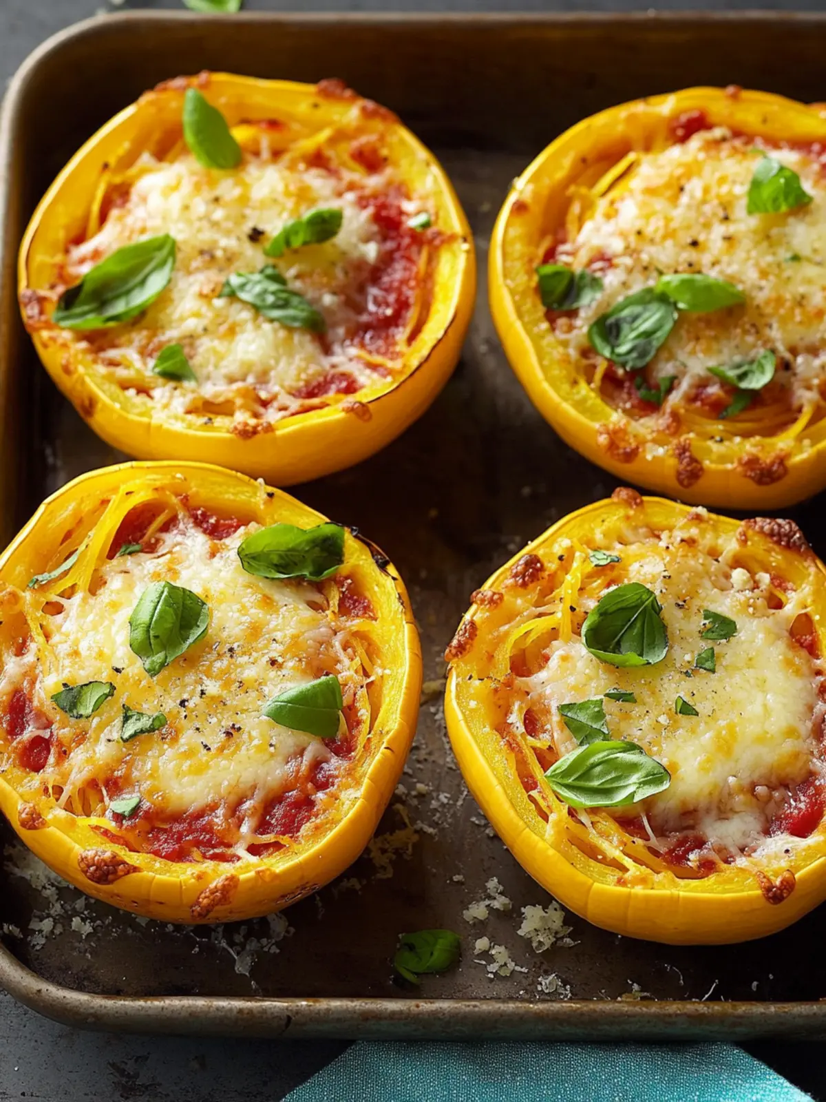 Spaghetti Squash Pizza Nests: Healthy Twist on Classic Pizza 5 Spaghetti Squash Pizza Nests