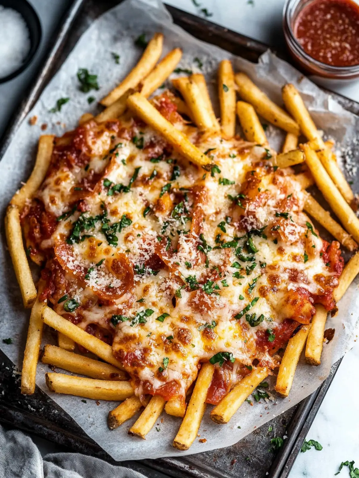 Irresistible Pizza Fries: A Cheesy Twist on Your Favorite Snack 4 Pizza Fries