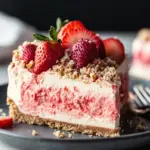 Vegan Strawberry Crunch Cheesecake That'll Wow Your Guests 9 Strawberry Crunch Cheesecake