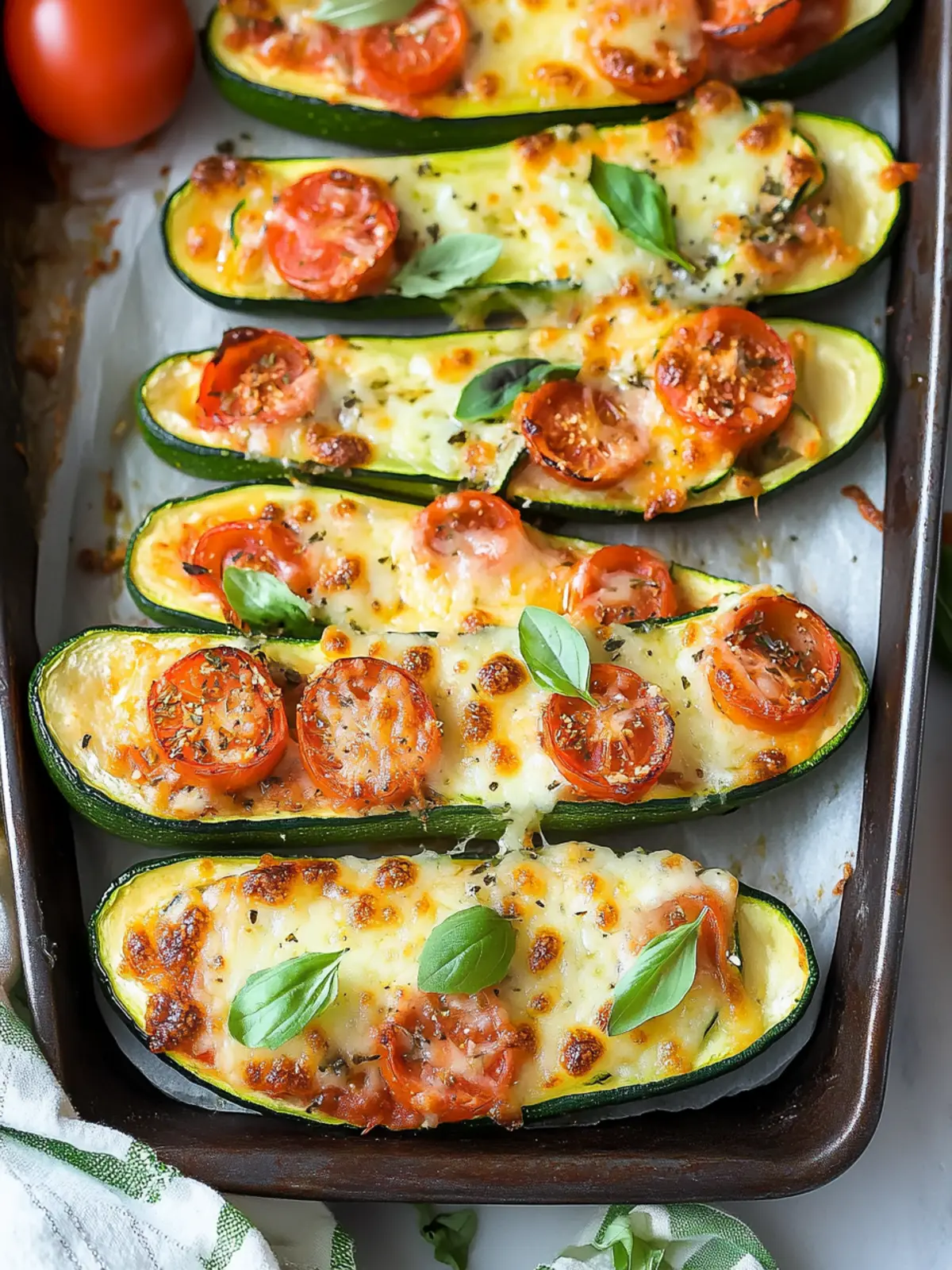 Delicious Zucchini Pizza Boats You’ll Crave Again and Again 3 Zucchini Pizza Boats