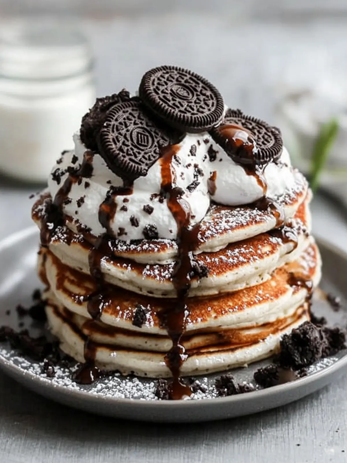 Irresistible Oreo Pancakes for Your Weekend Brunch Bliss 5 Oreo Pancakes