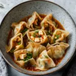 Savory Tofu and Chive Wontons in Chili Broth You'll Love 7 Tofu and Chive Wontons in Chili Broth