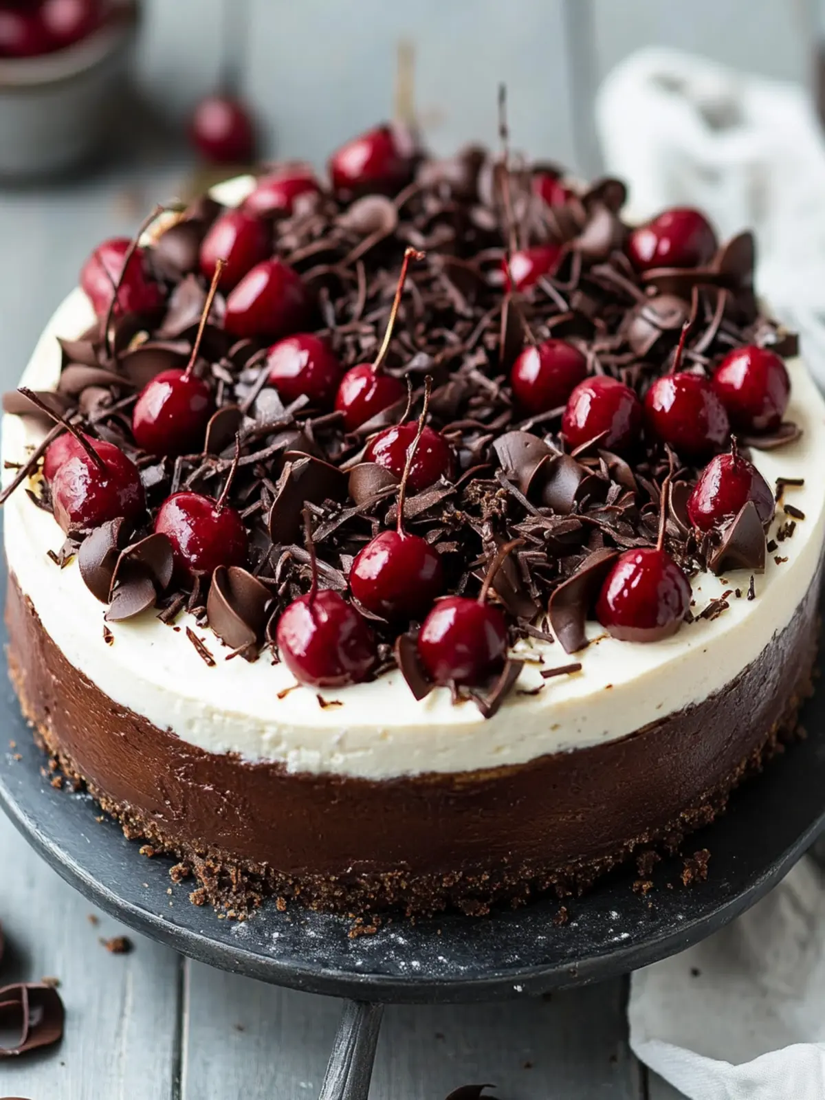 Decadent Black Forest Cheesecake That’s a Breeze to Make 3 Black Forest Cheesecake