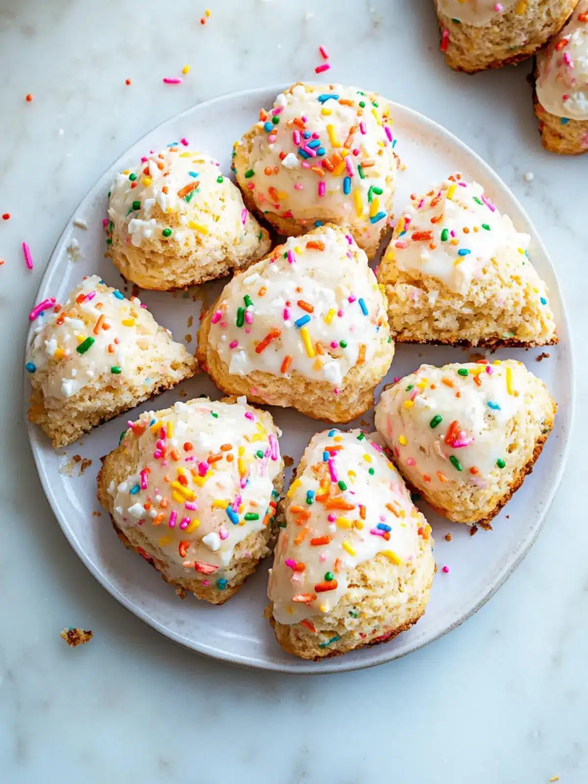 Delicious Birthday Cake Scones That Spark Joy 5 Birthday Cake Scones