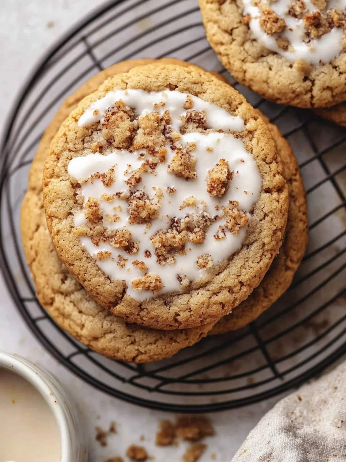 Decadent Coffee Cake Cookies That Will Change Your Mornings 4 Coffee Cake Cookies
