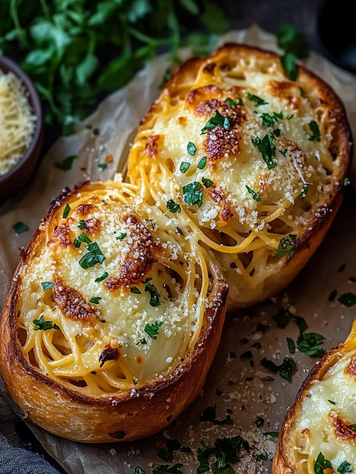 Irresistible Spaghetti Garlic Bread for Cozy Nights In 5 Spaghetti Garlic Bread