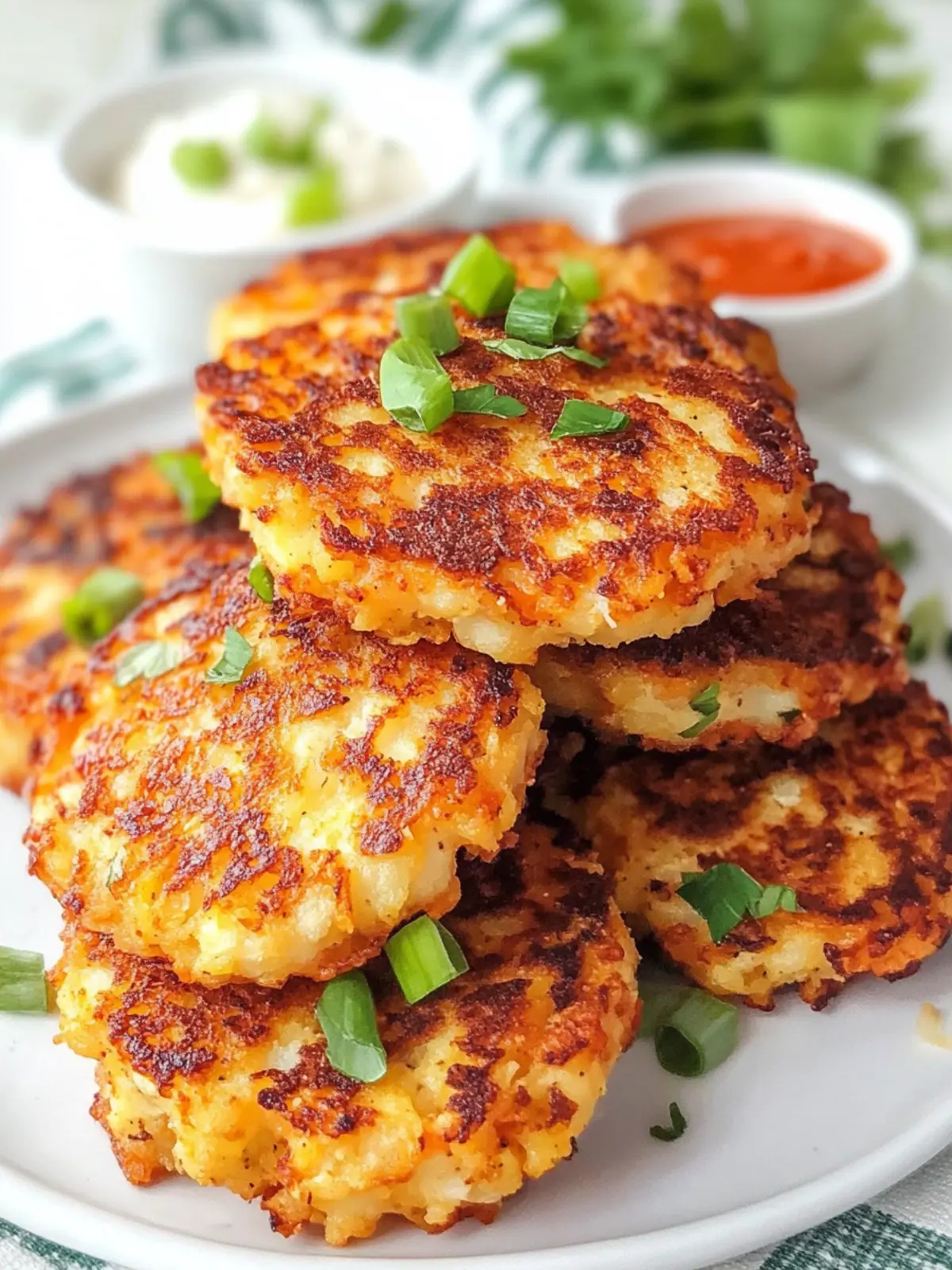Delicious Air Fryer Cauliflower Hash Browns for Guilt-Free Munching 4 Air Fryer Cauliflower Hash Browns