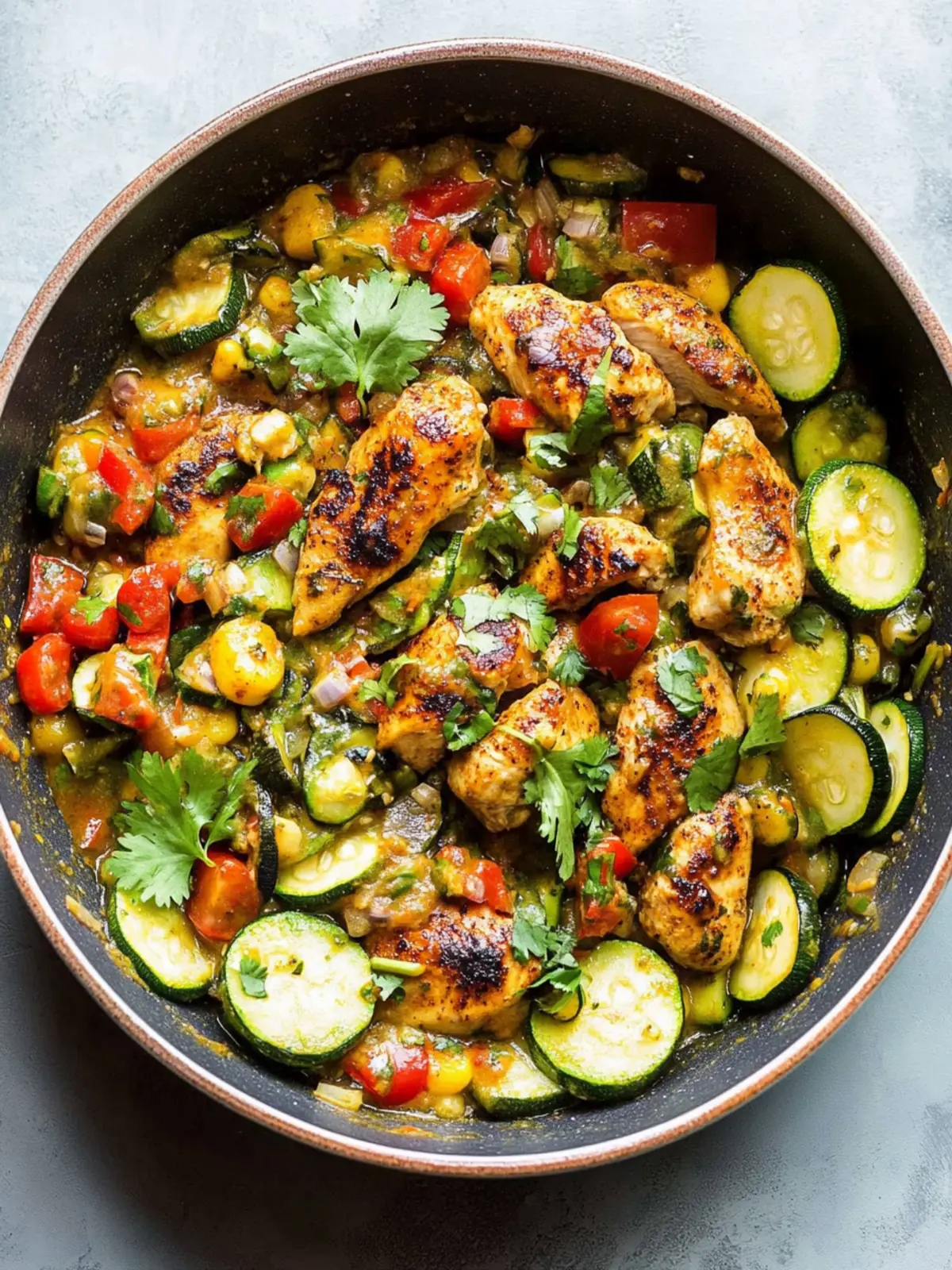 Savor the Flavor: Tex Mex Chicken and Zucchini Delight 3 Tex Mex Chicken and Zucchini