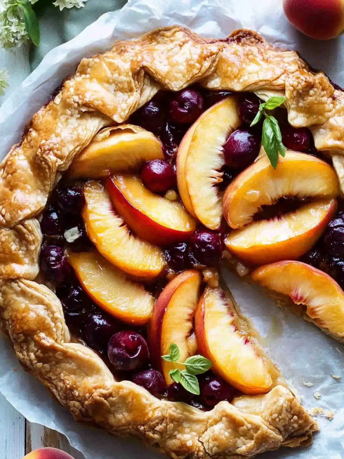 Delicious Summer Peach Galette: A Slice of Homemade Heaven 3 Summer Peach Galette