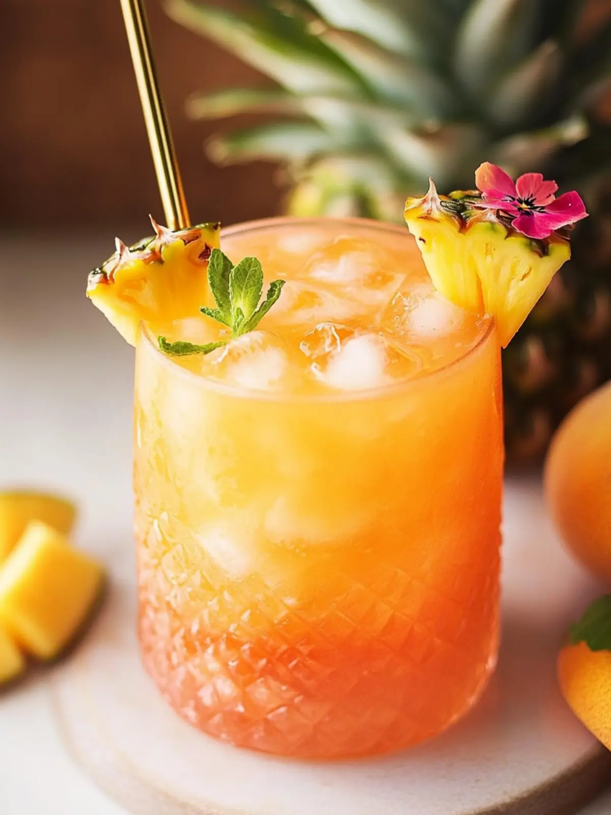 Pineapple Mango Rum Punch: Your Tropical Escape in a Glass 5 Pineapple Mango Rum Punch