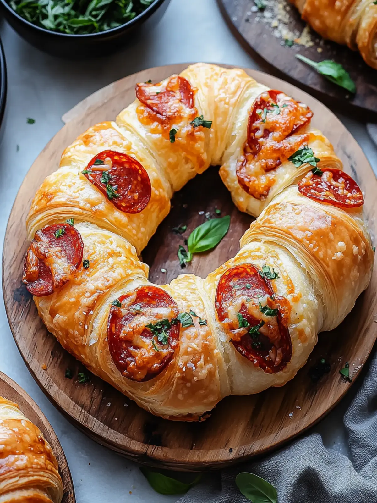 Easy Mozzarella Pepperoni Croissant Rolls for Quick Delights 3 Mozzarella Pepperoni Croissant Rolls