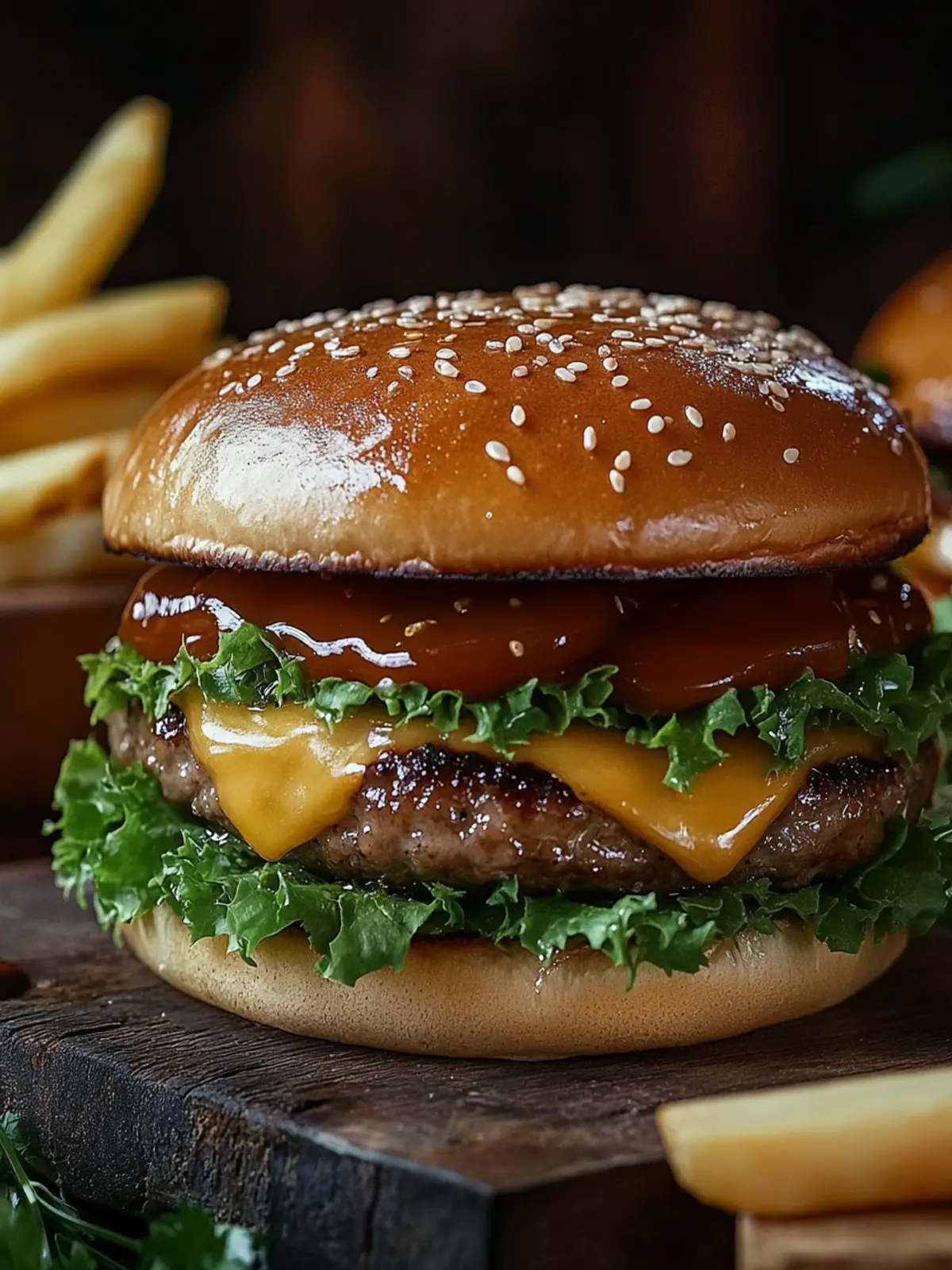 Savor the Flavor: Teriyaki Parmesan Burger Delight 3 Teriyaki Parmesan Burger