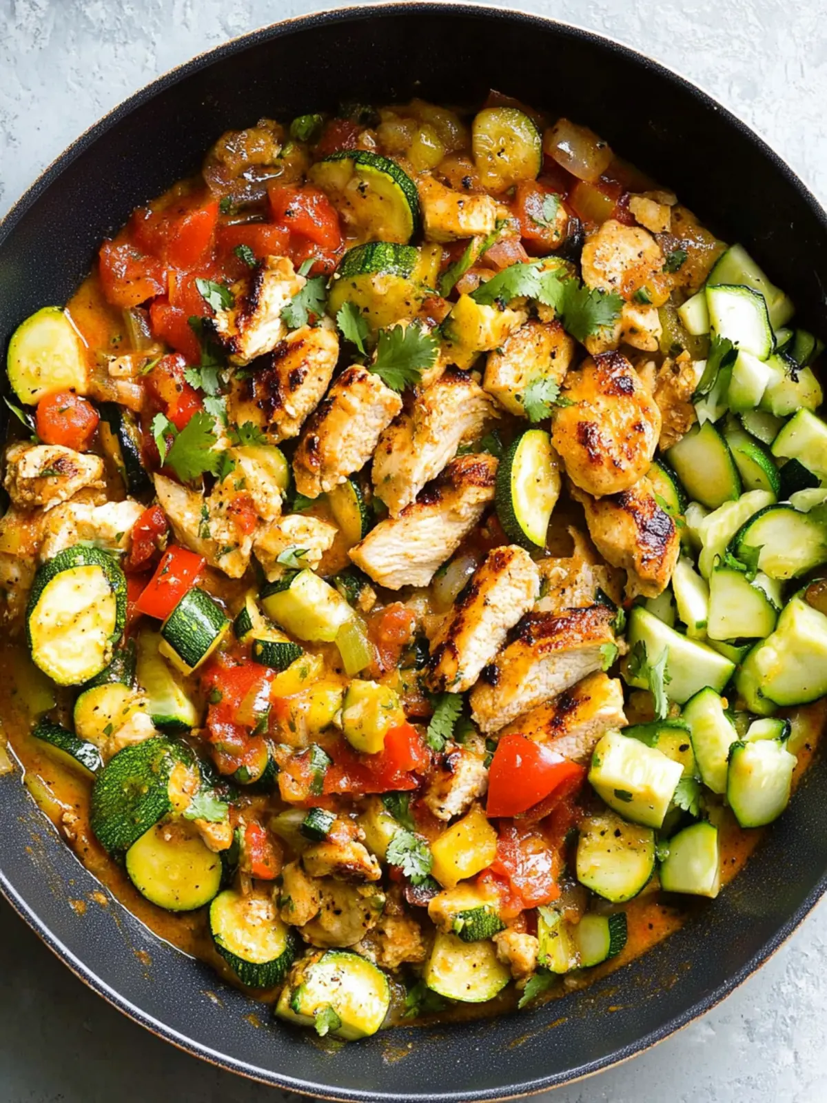 Savor the Flavor: Tex Mex Chicken and Zucchini Delight 2 Tex Mex Chicken and Zucchini