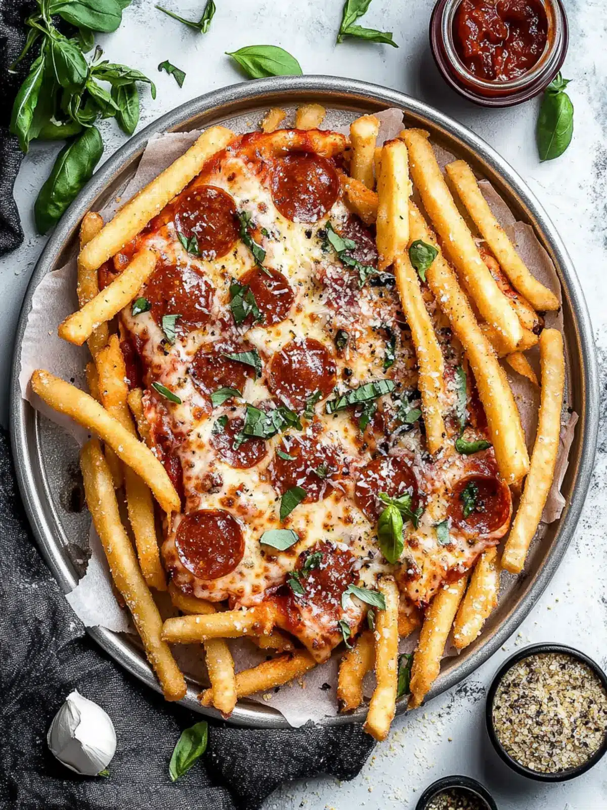 Irresistible Pizza Fries: A Cheesy Twist on Your Favorite Snack 2 Pizza Fries