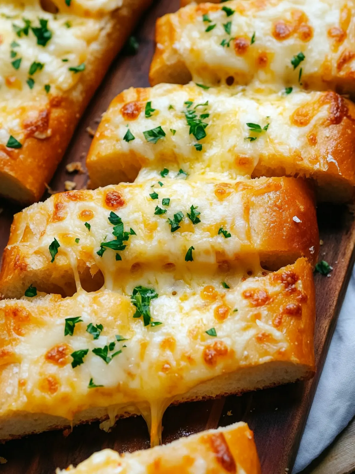 Irresistibly Cheesy Garlic Bread That's a Game Changer 4 Cheesy Garlic Bread
