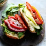 Delicious Bell Pepper Sandwich: A Fresh Twist on Flavor! 2 Bell Pepper Sandwich
