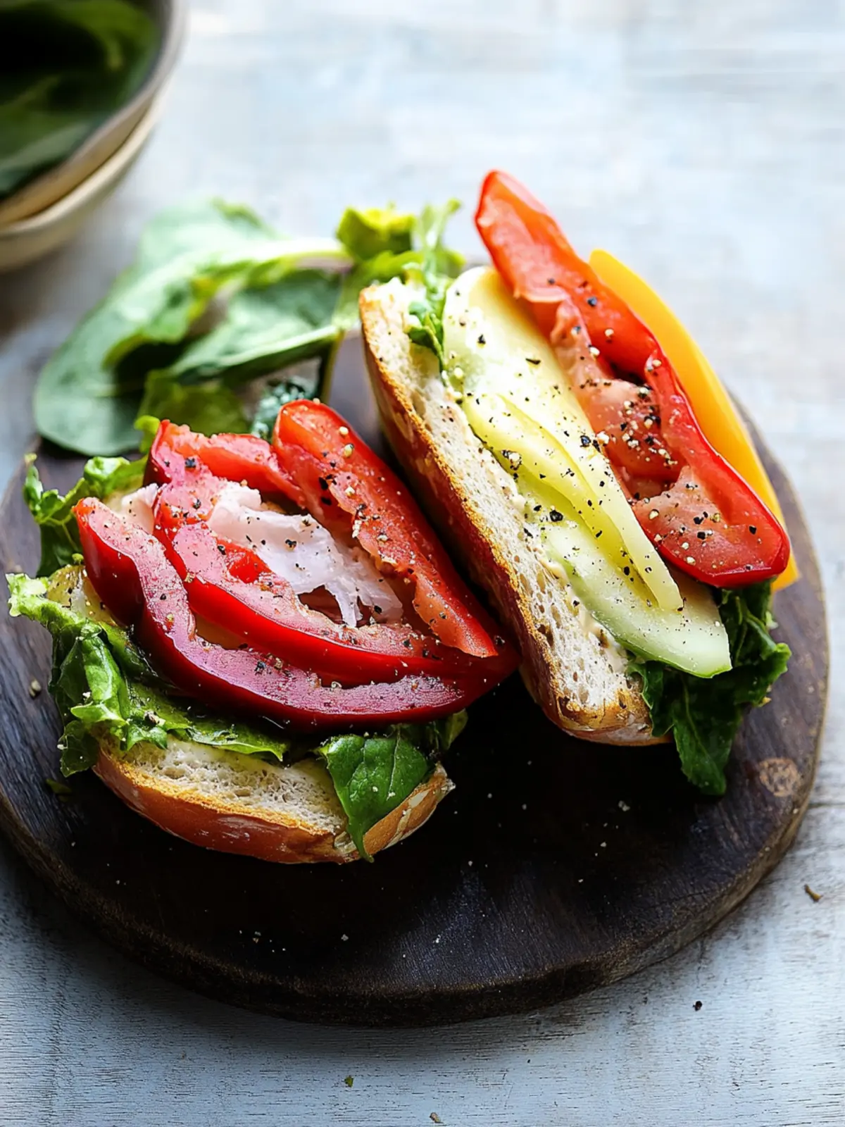 Delicious Bell Pepper Sandwich: A Fresh Twist on Flavor! 5 Bell Pepper Sandwich