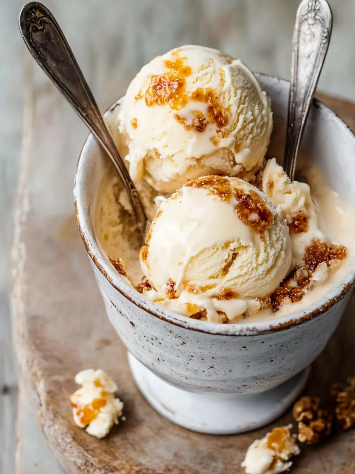 Indulge in Homemade Crème Brûlée Ice Cream Bliss 5 Homemade Crème Brûlée Ice Cream