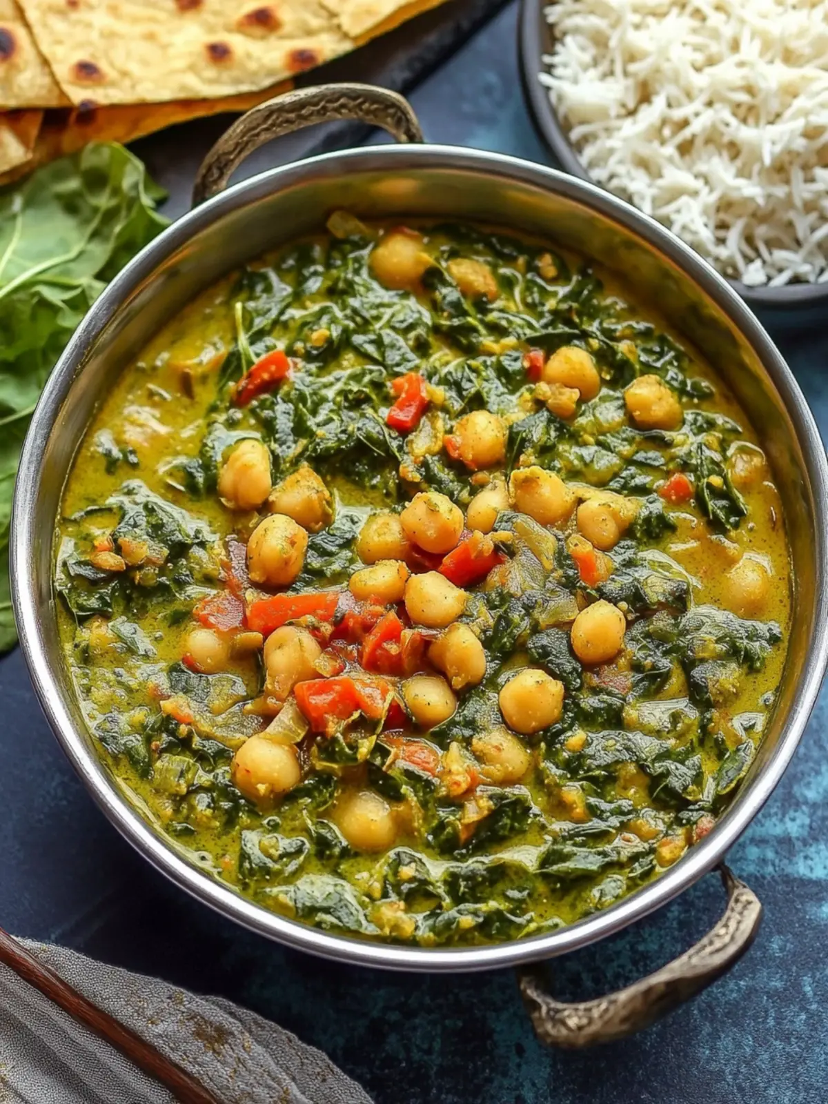 Delicious Chana Saag Curry: Comfort in Every Bite 2 Chana Saag Curry