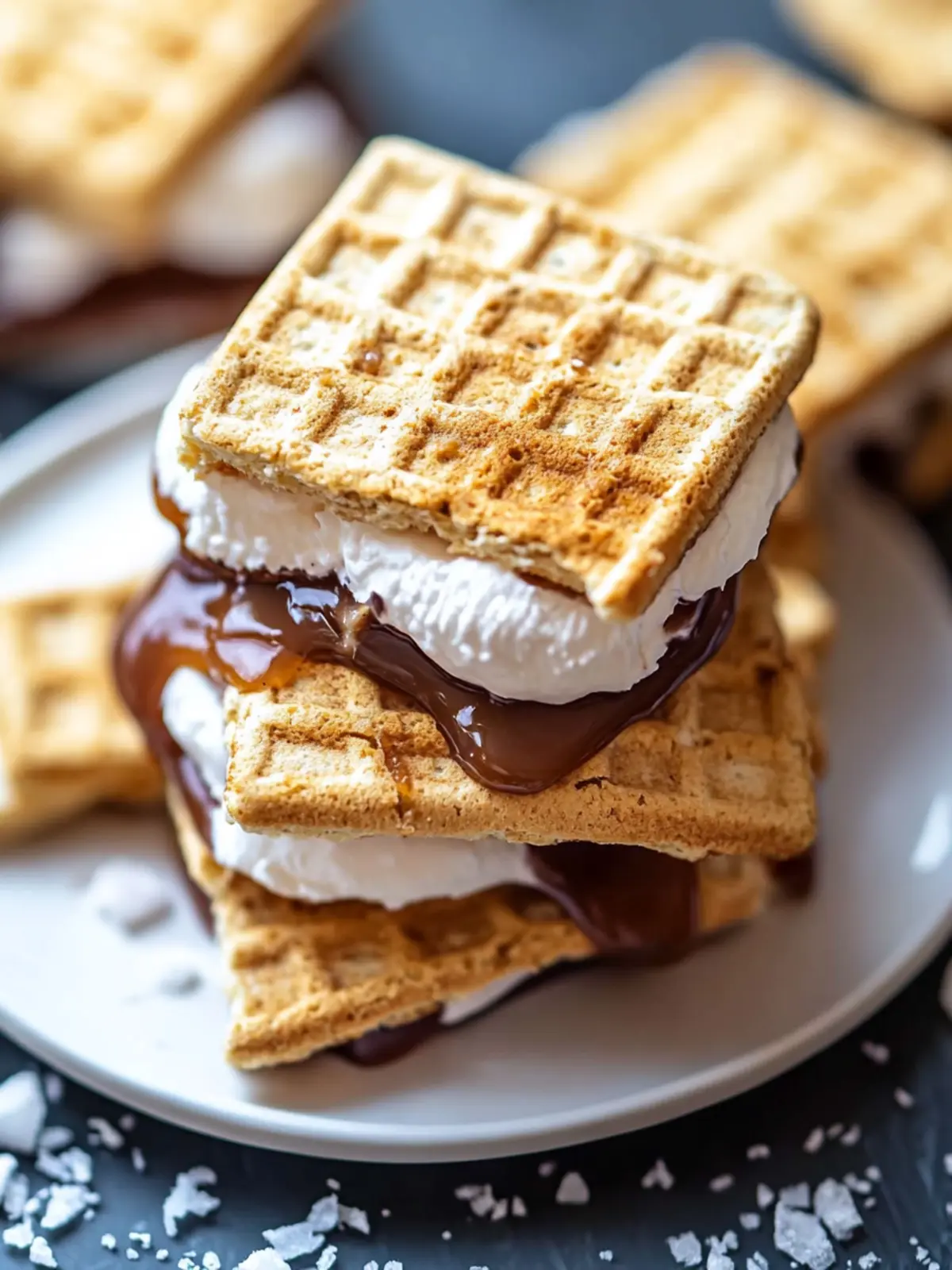 Irresistible Salted Caramel S’mores in Minutes! 3 Salted Caramel S’mores