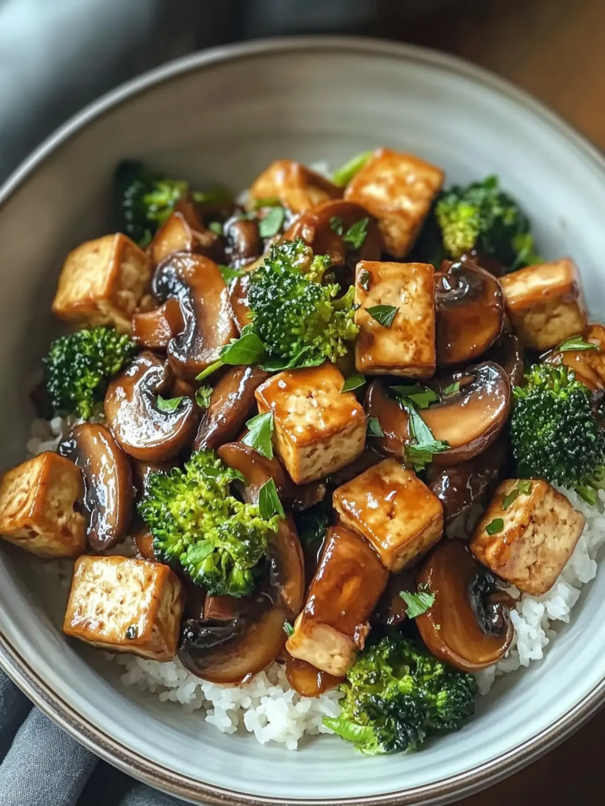 Savory Mushroom and Tofu Stir-Fry in Just 25 Minutes 5 Mushroom and Tofu Stir-Fry