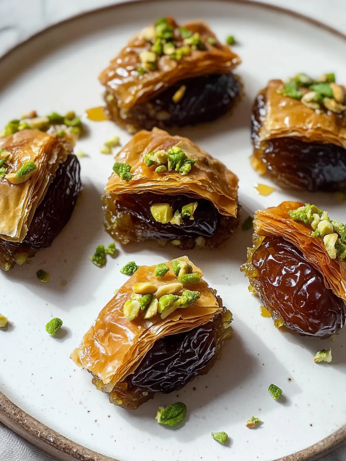 Baklava Stuffed Dates: Irresistibly Sweet & Nutty Delights 2 Baklava Stuffed Dates