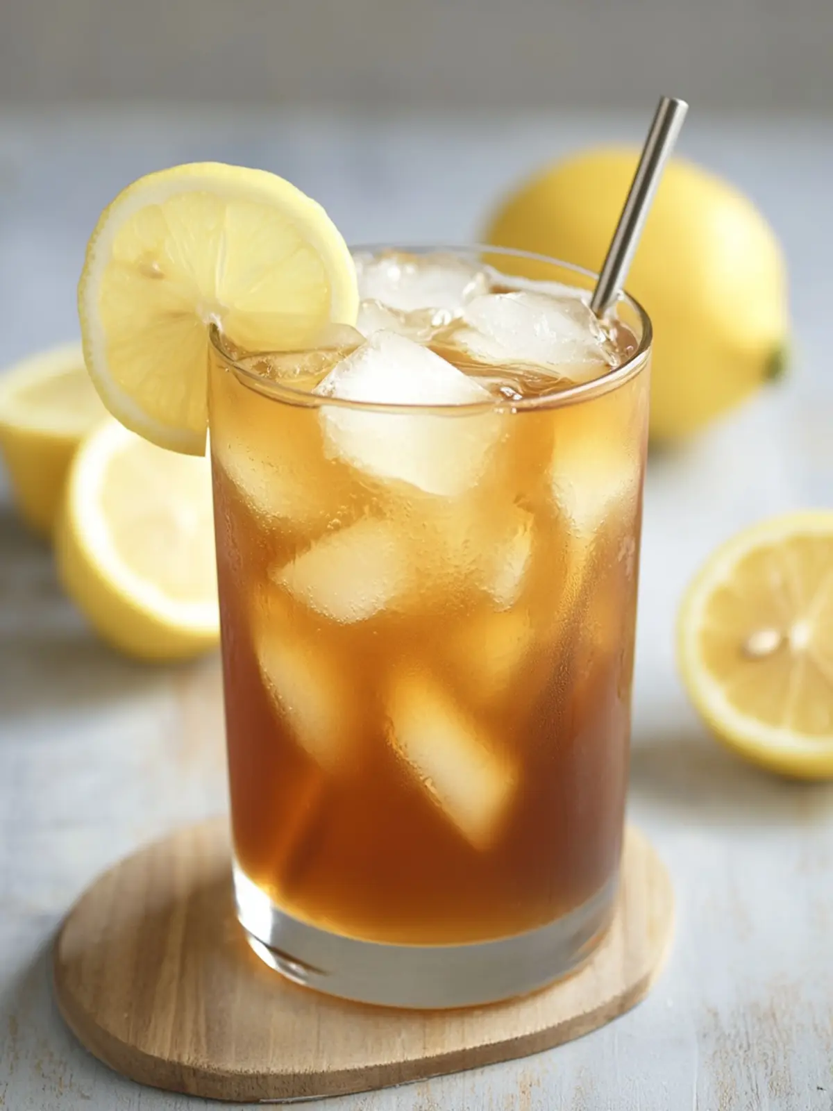 Refreshing Lemon Vanilla Black Iced Tea for Summer Bliss 4 Lemon Vanilla Black Iced Tea