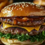 Savor the Flavor: Teriyaki Parmesan Burger Delight 8 Teriyaki Parmesan Burger