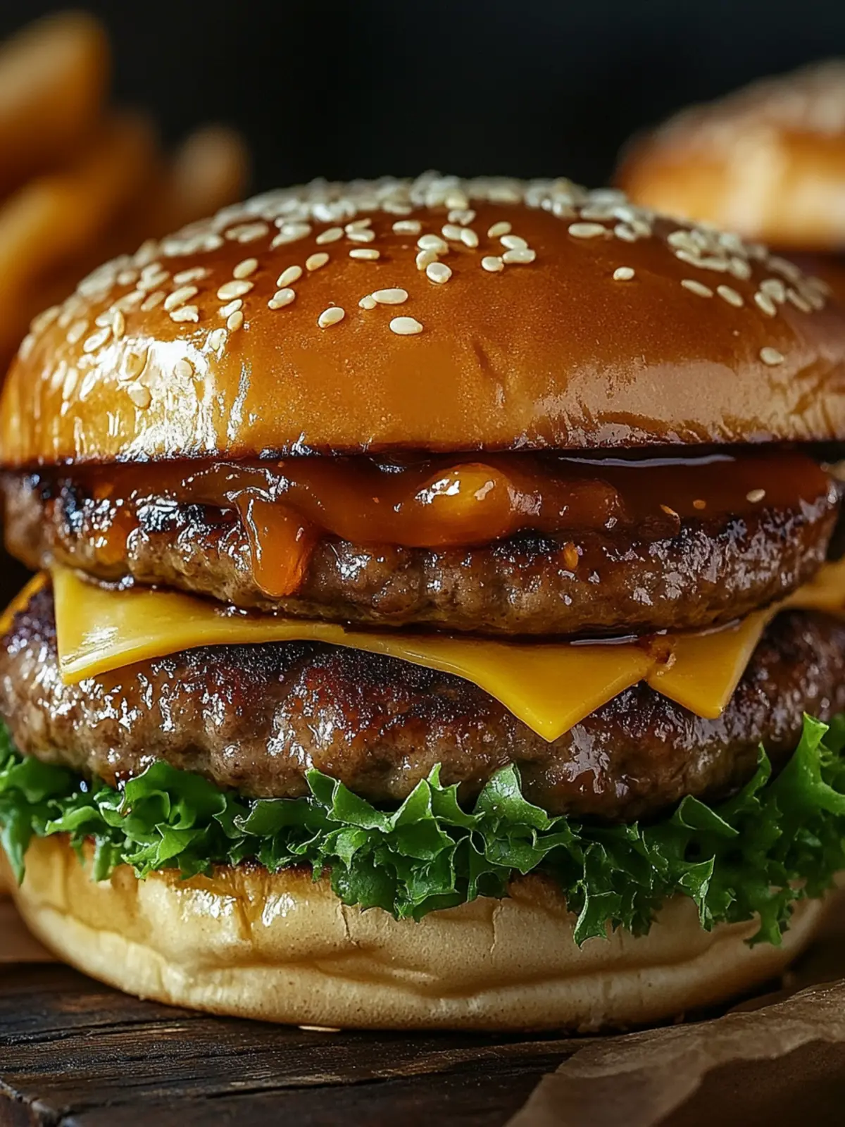 Savor the Flavor: Teriyaki Parmesan Burger Delight 5 Teriyaki Parmesan Burger