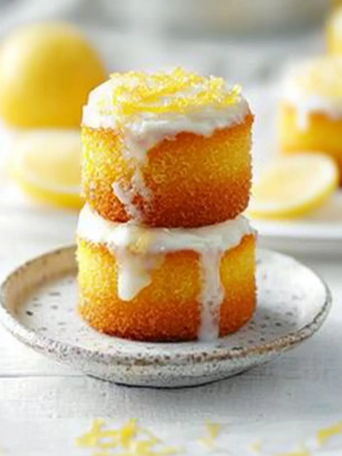 Deliciously Easy Mini Lemon Drizzle Cakes for Sweet Moments 5 Mini Lemon Drizzle Cakes