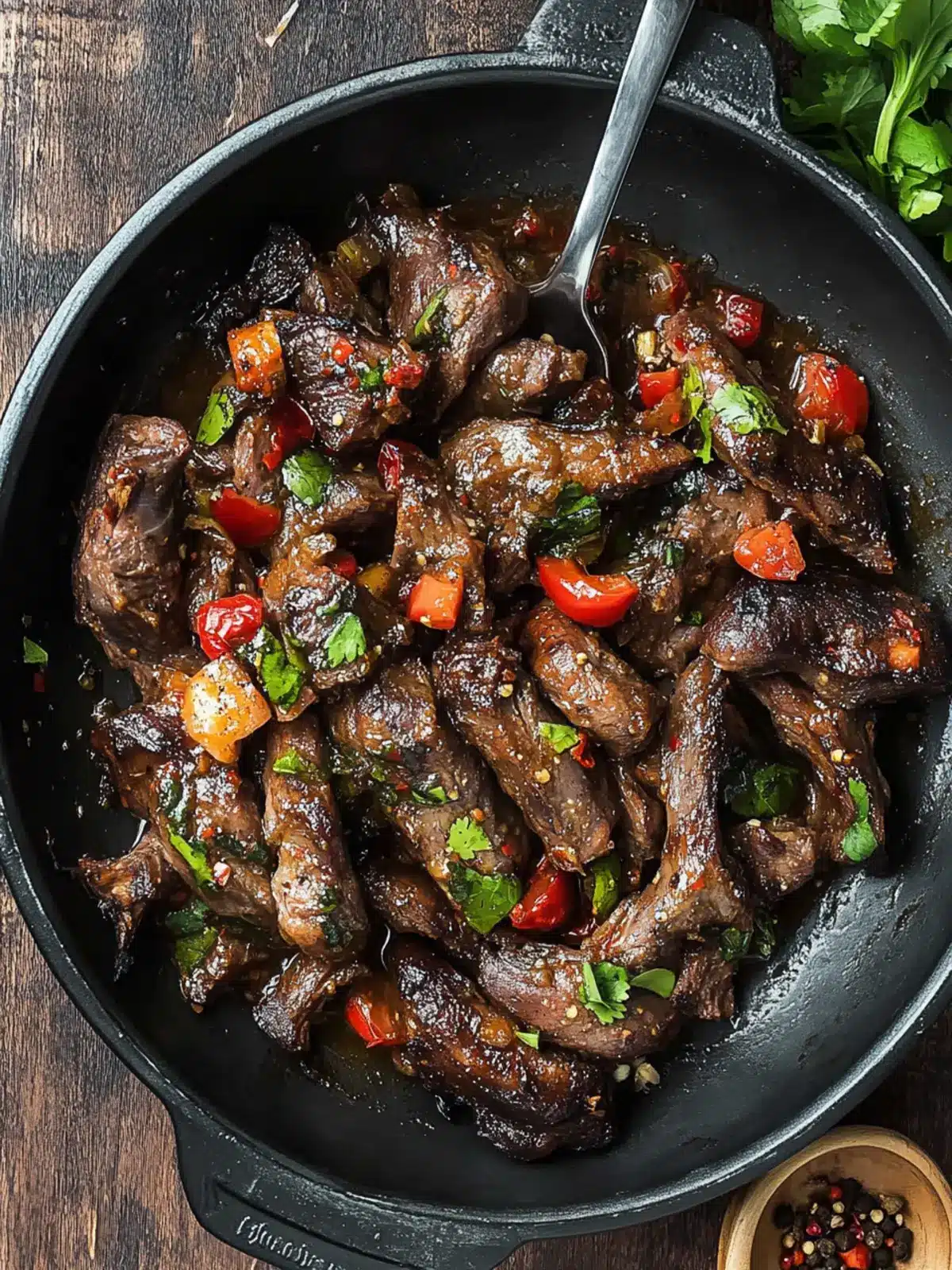 Savory Peppered Gizzard Recipe to Brighten Your Dinner Table 5 Peppered Gizzard