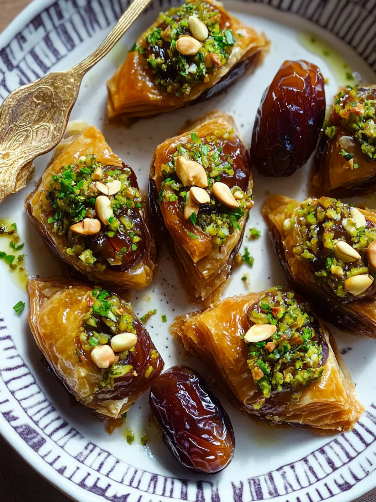Baklava Stuffed Dates: Irresistibly Sweet & Nutty Delights 3 Baklava Stuffed Dates