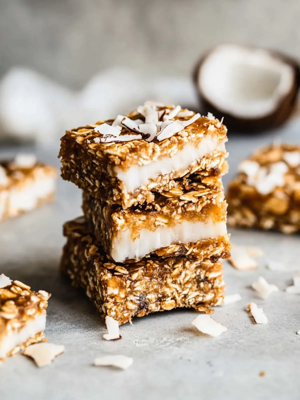 Irresistible Toasted Coconut Date Bars for Guilt-Free Snacking 4 Toasted Coconut Date Bars