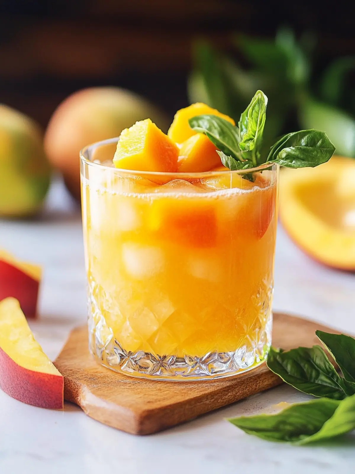 Refresh Your Day with a Mango Rum Swizzle Delight 4 Mango Rum Swizzle