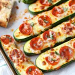 Delicious Zucchini Pizza Boats You’ll Crave Again and Again 8 Zucchini Pizza Boats