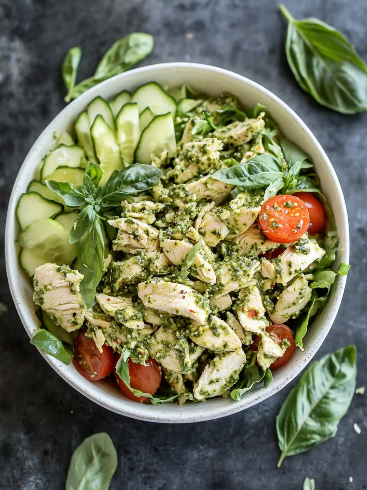 Delicious Pesto Chicken Salad for a Fresh, Flavorful Meal 3 Pesto Chicken Salad