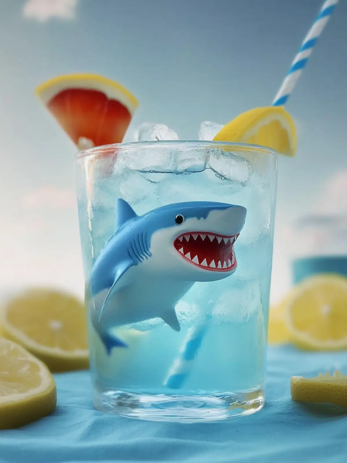 Make Waves with This Fun Summer Shark Drink Recipe 2 Summer Shark Drink