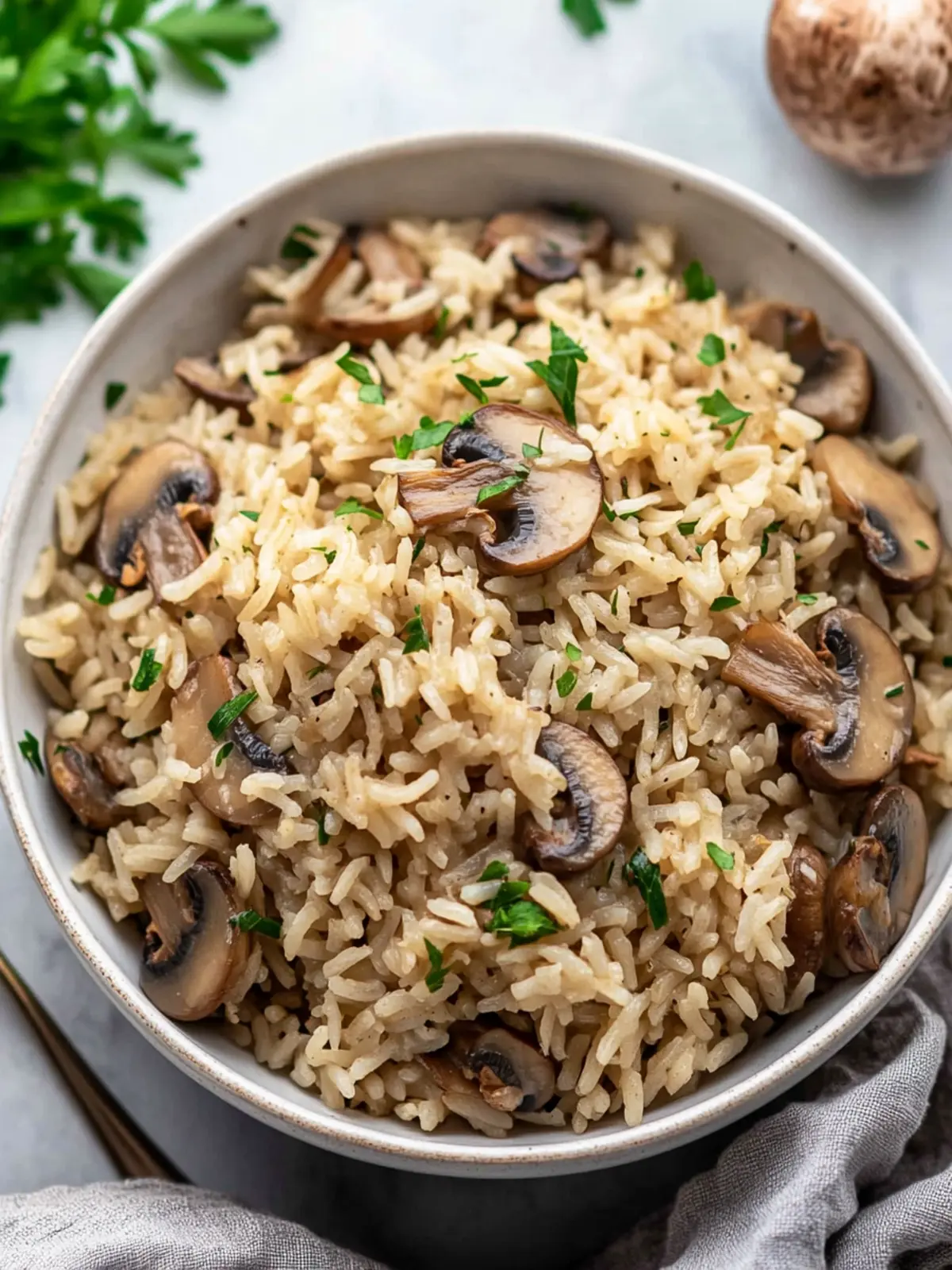 Savory Garlic Mushroom Rice Pilaf That Will Wow Your Tastebuds 5 Garlic Mushroom Rice Pilaf