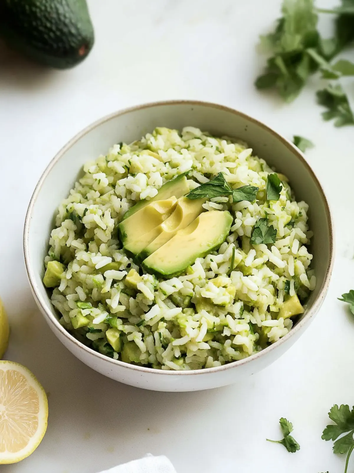 Mouthwatering Avocado Rice: Fresh, Flavorful, and Fun 4 Avocado Rice
