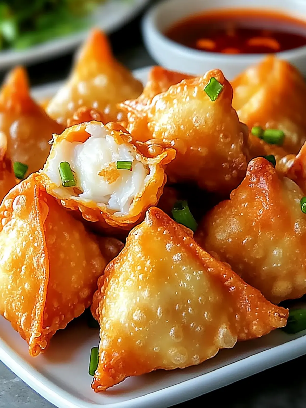 Crispy Crab Rangoon Bombs: A Fun Twist on a Classic Snack 4 Crispy Crab Rangoon Bomb